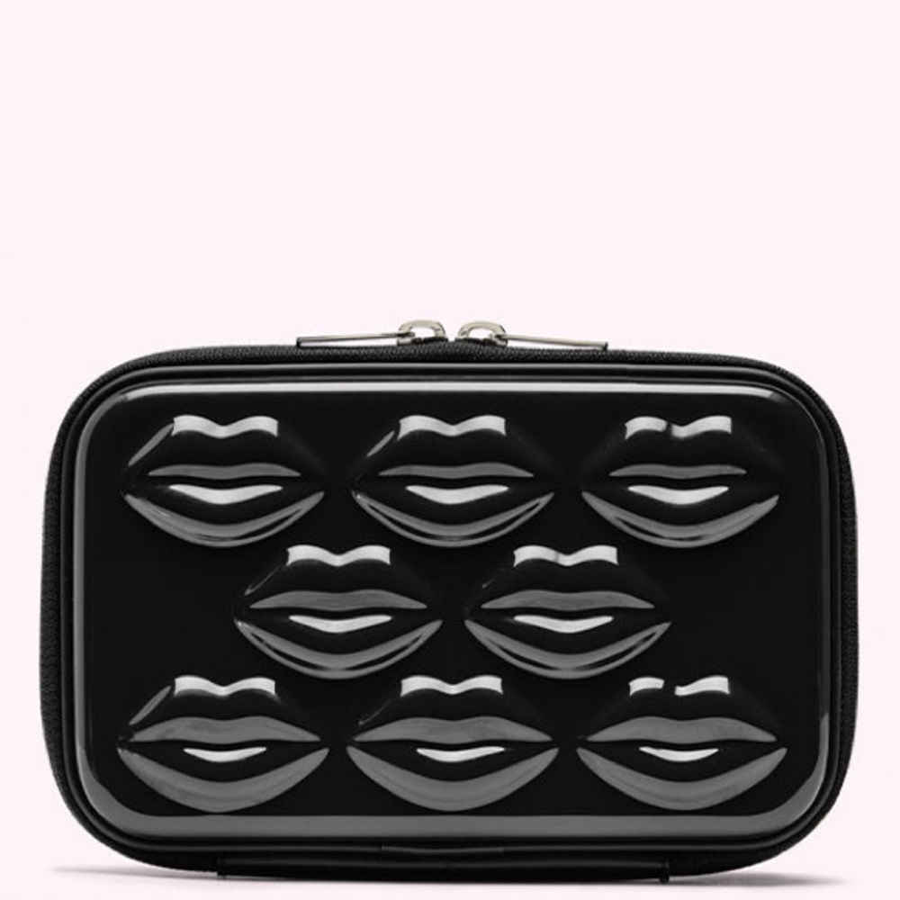 Lulu Guinness Cabin Essentials Lip Print Crossbody Bag
